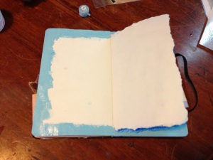 Art-Journal-Layout-2-Acrylic-Blue-Paint