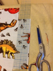 Kwik-Sew-Pattern-3793-Male-Pajama-Pants-DIY-Dinosaur-Fabric-Trimming