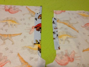Kwik-Sew-Pattern-3793-Male-Pajama-Pants-DIY-Dinosaur-Fabric-Progress