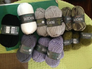 Bergere-De-France-Yarn-Haul-Angel-Alaska-Goomy-50-Jaspee-Barisienne-Chunky-Fingering-DK-3Ply-Sock-Project-Knit